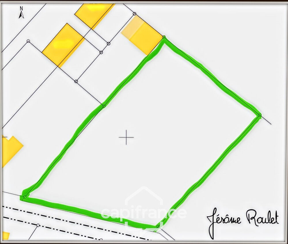 Vente Terrain Terrain à vendre de 2 636,00 m² VILLIERS (86) 3 lots de 840 m², 650 m² et 960 m² Villiers