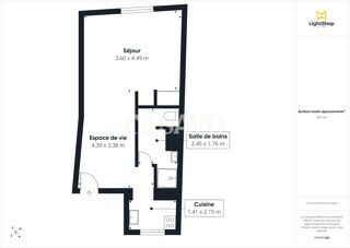  Appartement à vendre 1 pièce 35 m²