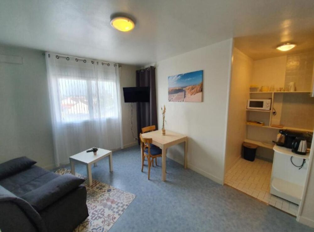 Location Appartement LA FAUTE SUR MER 85460 RARISSIME A 500 M DE LA PLAGE APPARTEMENT TYPE 2 / 1 CHAMBRE AVEC ACCES TERRASSE La faute sur mer