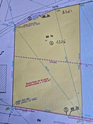  Terrain  vendre 2361 m