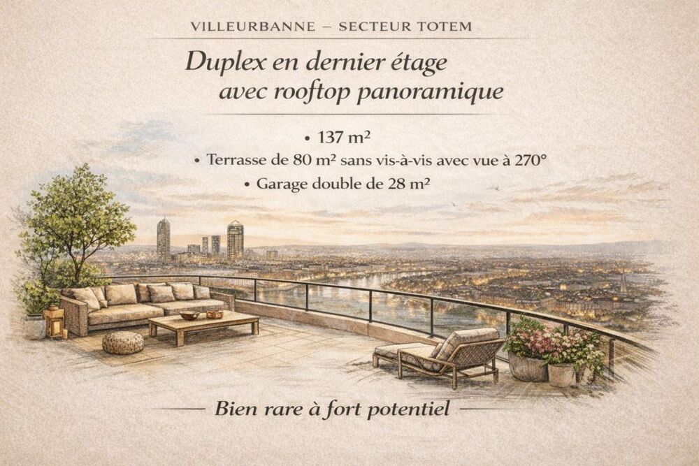 � vendre  Appartement Villeurbanne (69100)