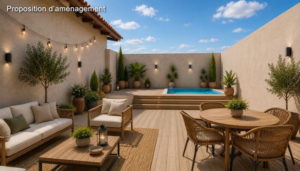 Vente Maison 175 m² rénovés – 6 chambres – séjour 62 m² – garage 83 m² : une vraie maison familiale au cœur de Nissan-lez-Enserune Nissan lez enserune
