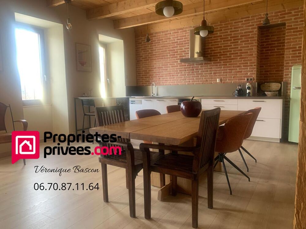 Maison de caractère,8 pièces, terrain 210m2