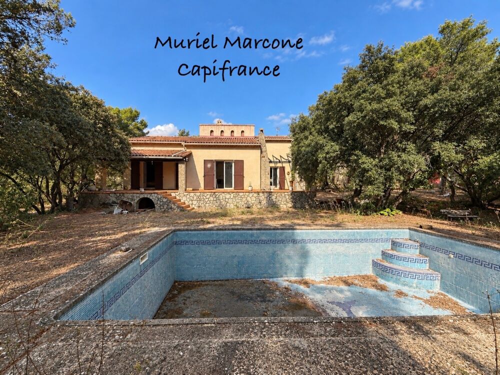 ROGNES (13) Maison à vendre 105 M2 5 pièces, dépendance 35 m2, Garage Piscine