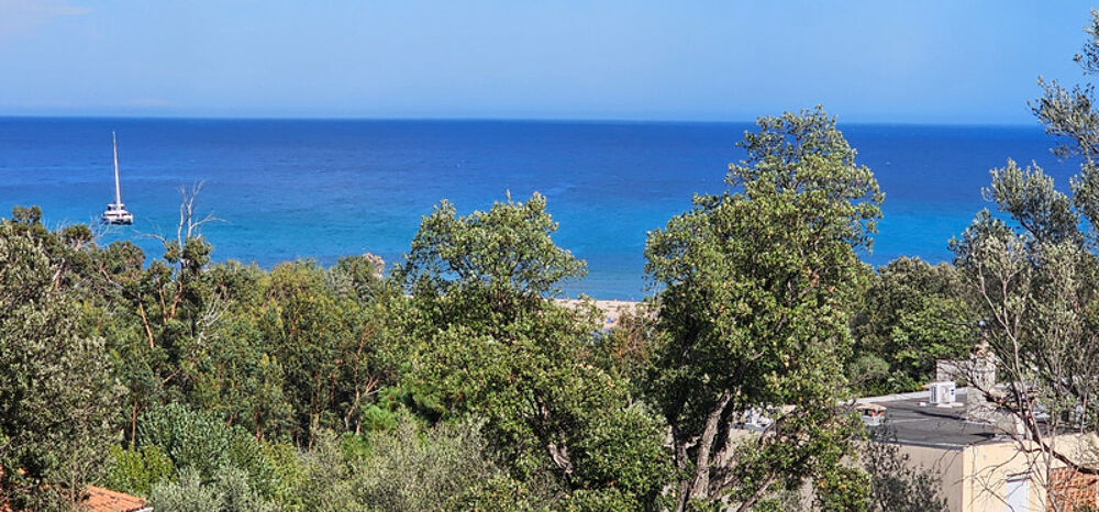 SARI SOLENZARA (20) MAISON 133m² TERRAIN de 772m² PISCINE A DEBORDEMENT - VUE MER