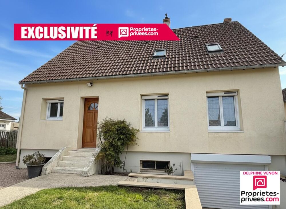 Exclusvité - Maison 3 chambres + bureau à 2 pas des écoles et des commerces à Châteauneuf sur Loire