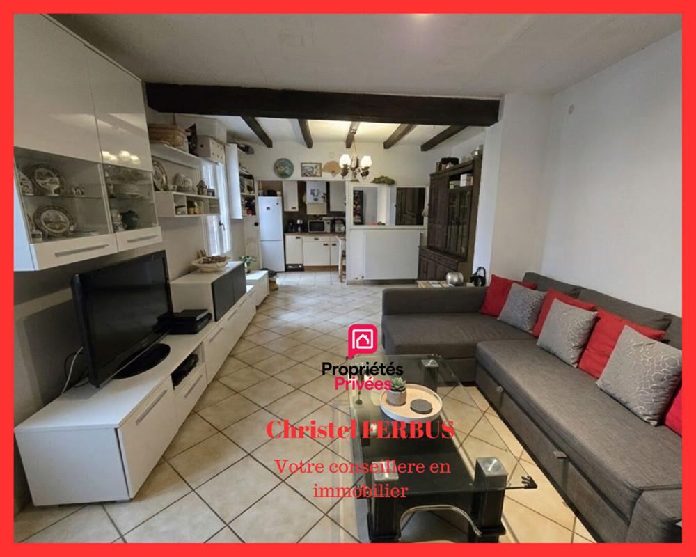 93270 SEVRAN -Maison 3 pièces 51.48 m² -2 Chambres - Cellier - Cour extérieur