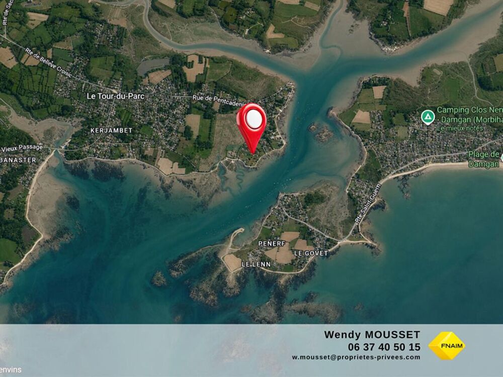 Vente Maison Un havre de paix entre ciel et mer au coeur de la Presqu'île de Rhuys Le tour du parc