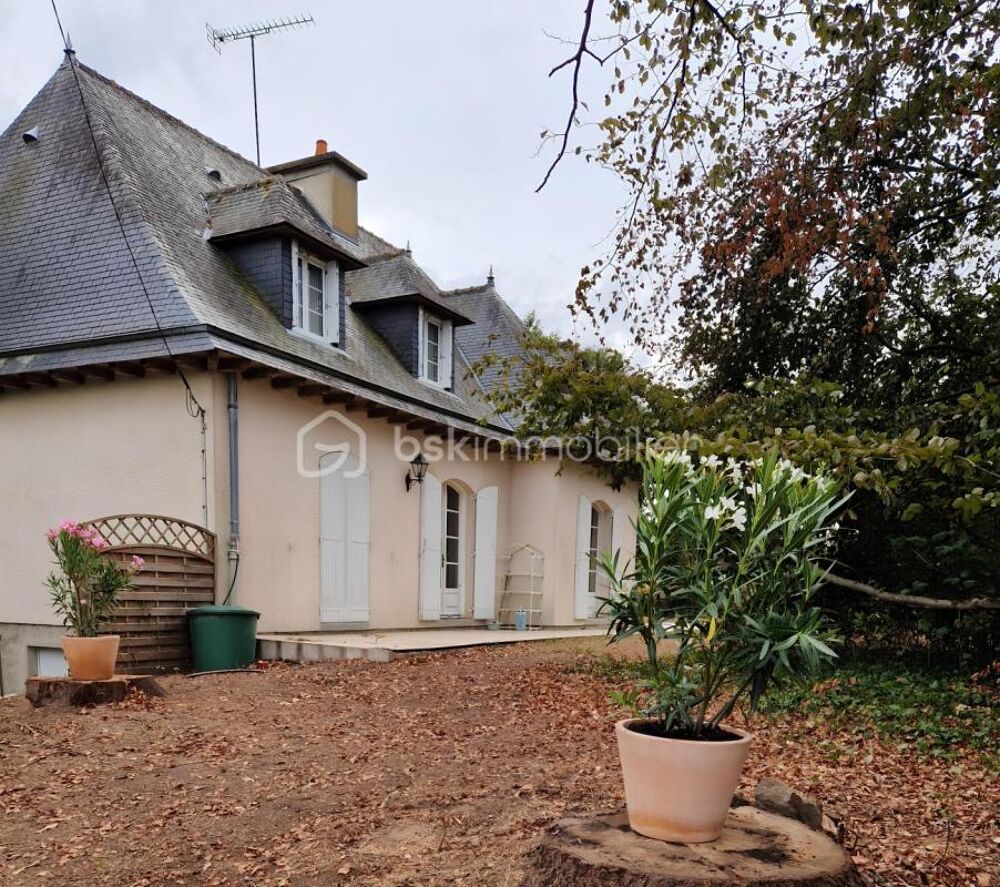 Luitré  Maison familiale, grand terrain arboré et 1 700 m² constructibles