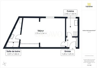  Appartement � vendre 1 pi�ce 30 m�