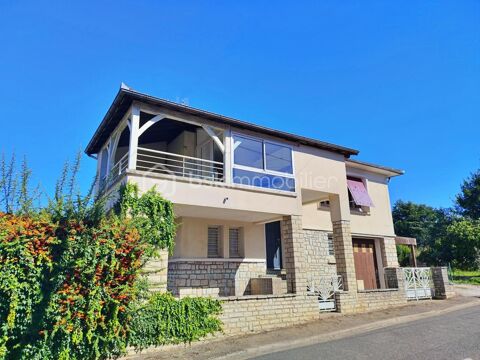  GOURDON – CENTRE-VILLE – MAISON 4 CHAMBRES AVEC JARDIN, TERRASSE ET GARAGE Maison - 7 pièce(s) - 112 m²