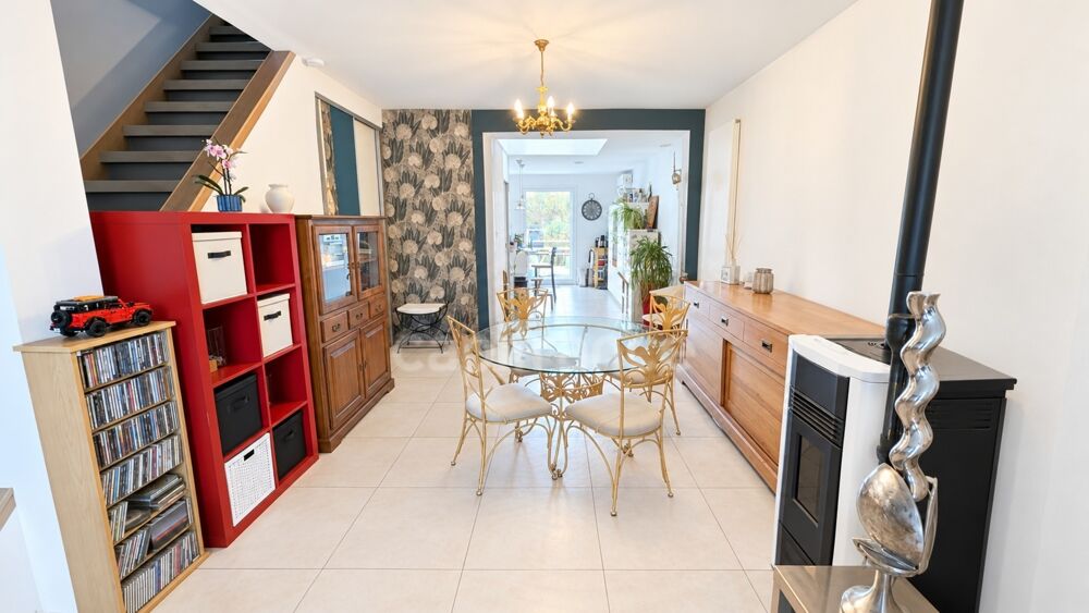 Vente Maison MAISON INDIVIDUELLE 118 M² – 3 CHAMBRES + SALLE DE SPORT – GARAGE AVEC FOSSE – JARDIN – RAISMES Raismes