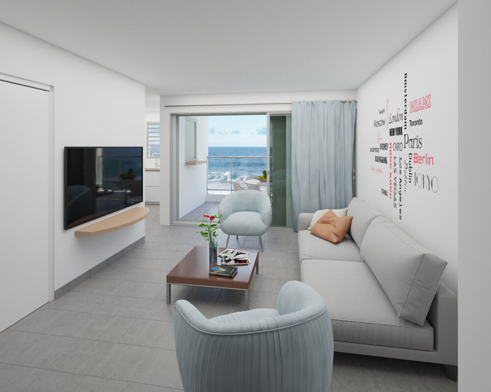 Vente Appartement A VENDRE Studio face mer en R+2 à Moule Le moule