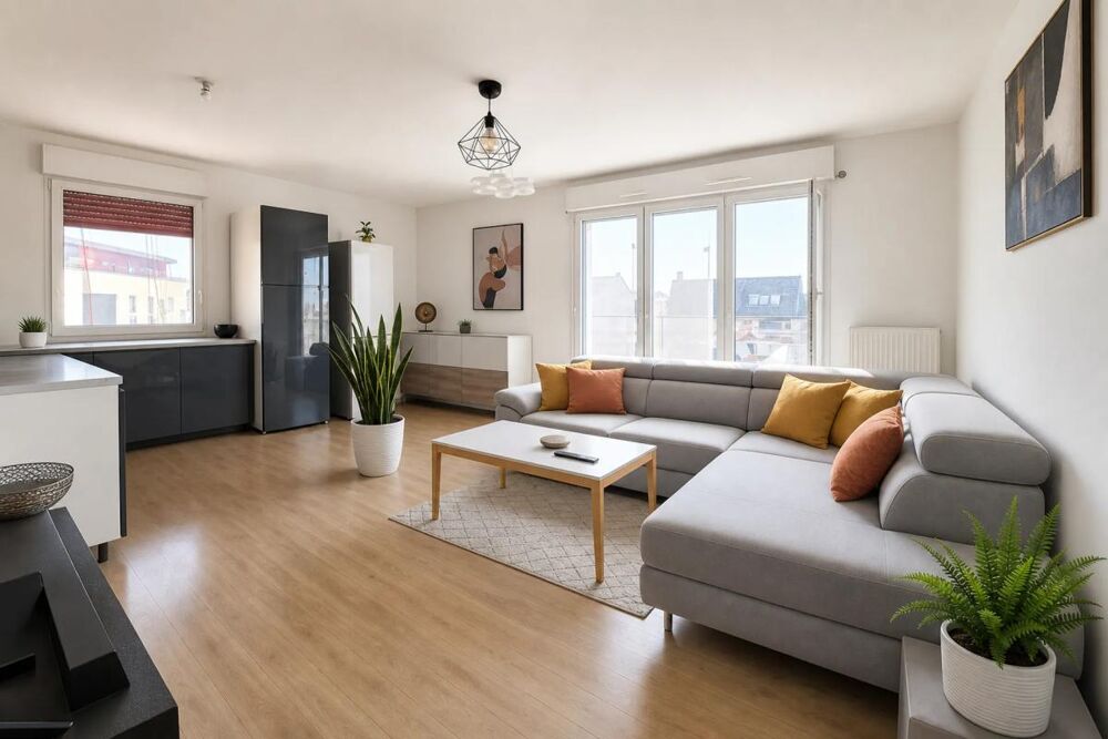 Vente Appartement Appartement 3 pièces de 66m2 avec balcon et parking à Compiègne Compiegne