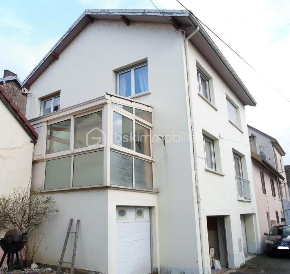 Vente Maison BETHONCOURT, CENTRE VILLAGE PROCHE MAIRIE, MAISON TYPE T4/5 ENV 110 M + COMBLES AMENAGEABLES, 3 GARAGES Bethoncourt