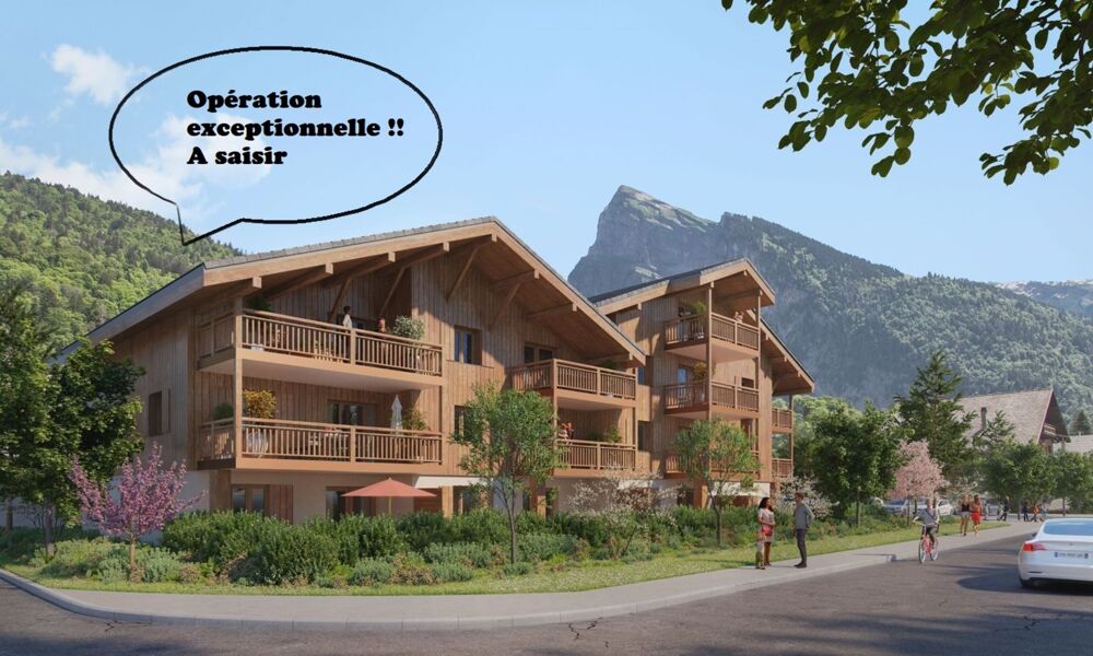Haute Savoie (74), à vendre SAMOENS - Domaine skiable Grand Massif - Appartement neuf T3