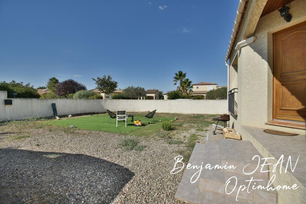 Vente Maison Sérignan – Plain-pied 4 faces sur belle parcelle piscinable Serignan