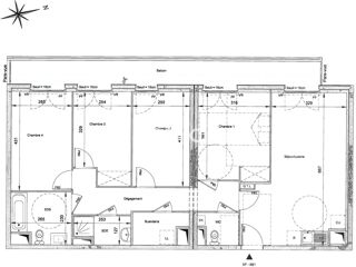  Appartement à vendre 5 pièces 95 m²