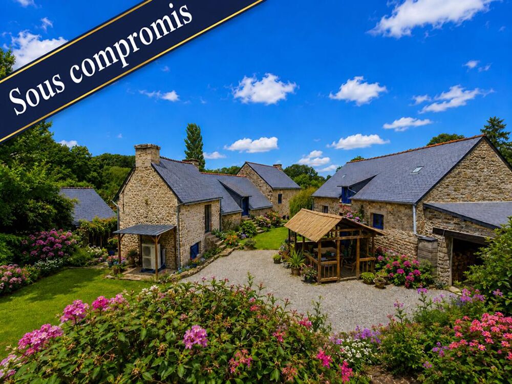 Belle maison en pierres de 1901 avec de nombreuses dépendances -134 m² habitables + 236 m2 aménageables supplémentaires - Terr