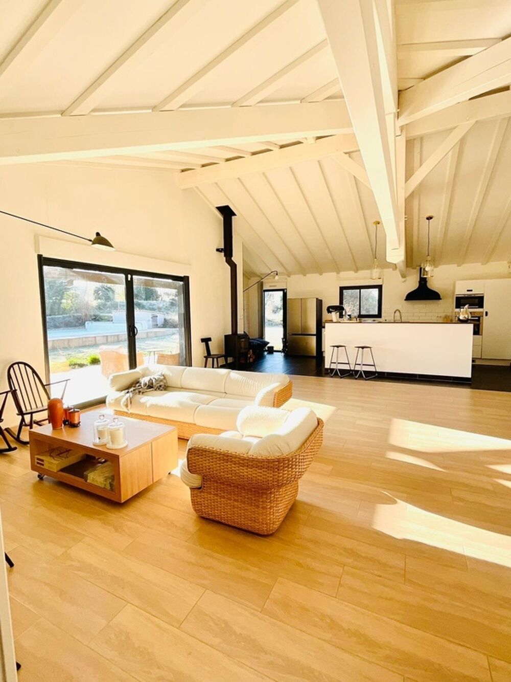Maison bois contemporaine au calme, proche Monflanquin et Villeneuve-sur-Lot
