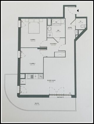  Appartement � vendre 3 pi�ces 65 m�