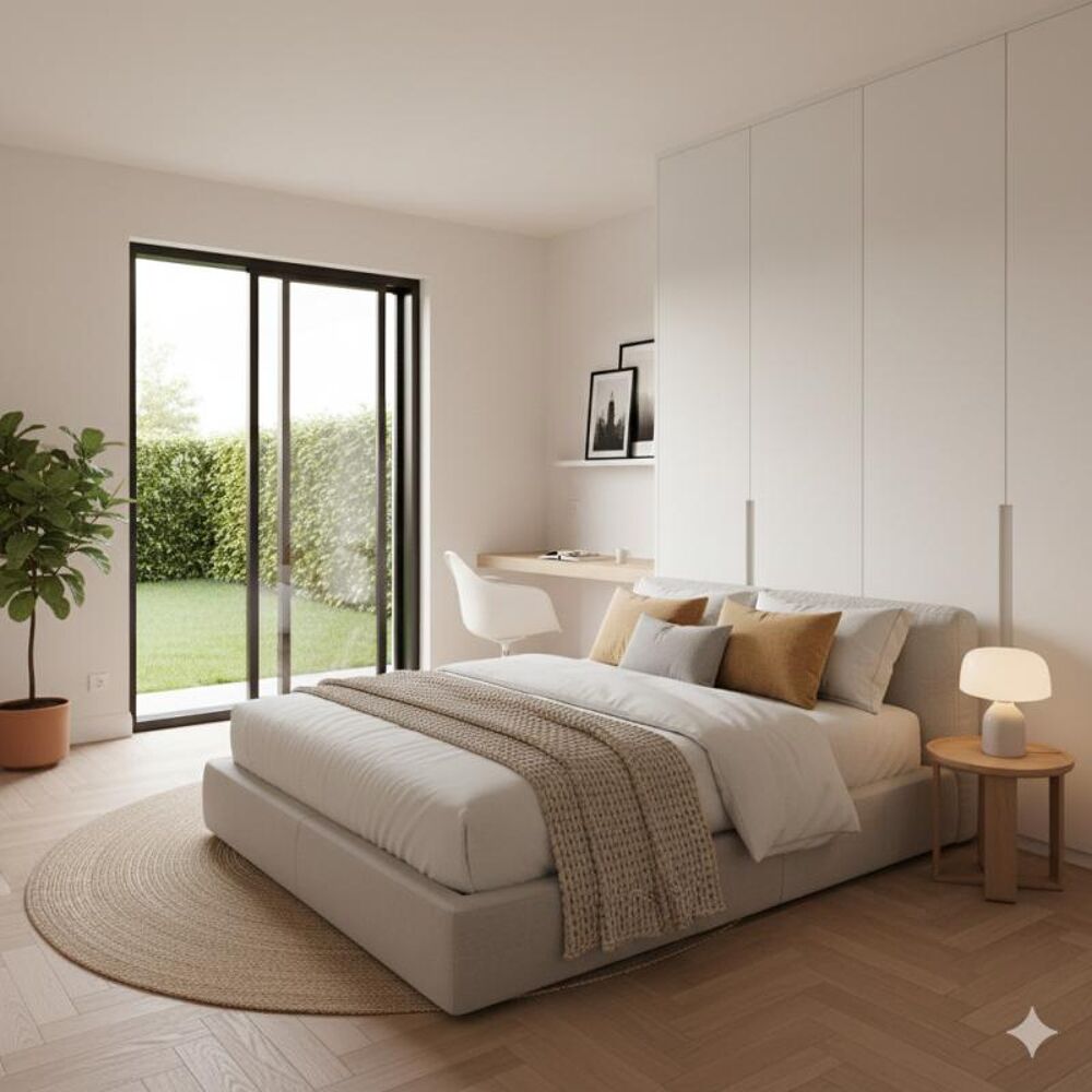 Vente Appartement 5 pièces avec 115 m² de jardin - Exposé plein Sud -  intérieur de cour / au calme– proche RER B – 2 Parking inclus Le plessis robinson