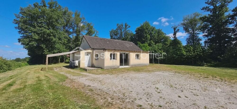 Maison 135 m² - 4 chambres - Grand terrain 8030 m² + Hangar 70 m² - Cudot