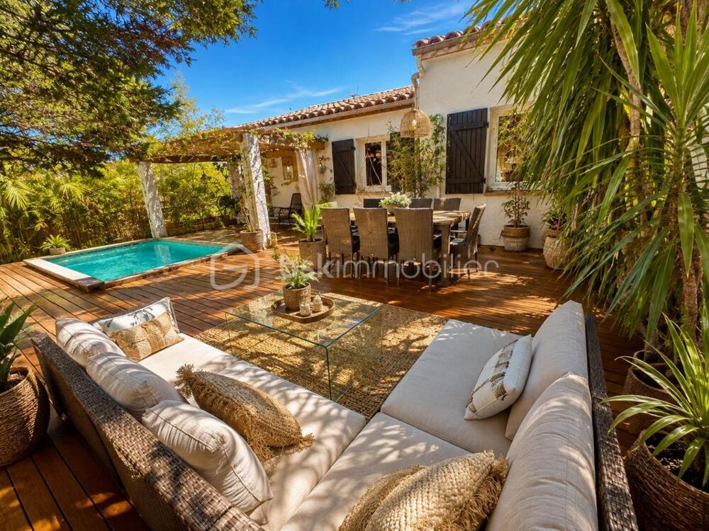 BÉZIERS - Maison - 3 chambres - Garage - Jardin - Piscinette