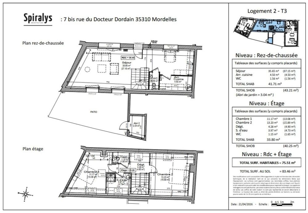 Vente Maison Maison Mordelles