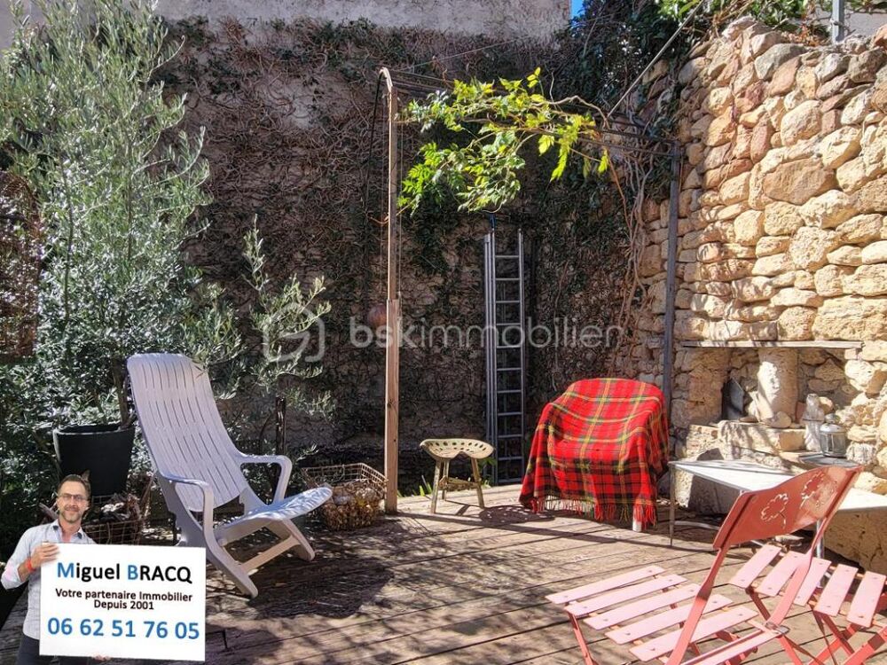 Maison de village F5 avec bel exterieur et garage sur Puisserguier 34620