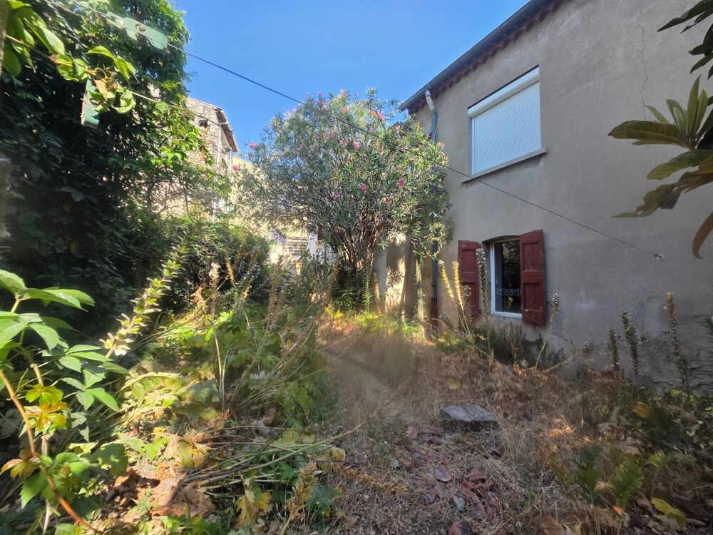 SAINT MARTIN DE VALGALGUES (30) idéal investisseur maison mitoyennes 91m² environ sur une parcelle de 175m² en centre ville