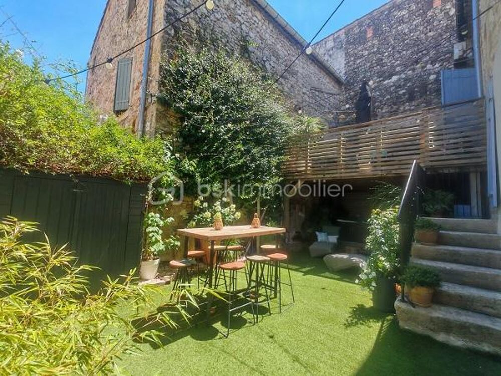 Vente Maison *** MAGNIFIQUE MAISON DE CHARME DE 145 M²  AVEC EXTERIEUR JACUZZI DOMOTIQUE TERRASSE  ST CHAPTES  *** Saint chaptes