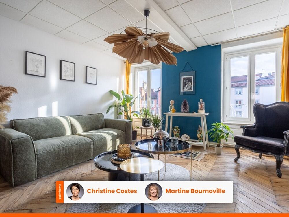 CLERMONT-FERRAND CENTRE : APPARTEMENT DE CHARME AVEC VUE DEGAGEE