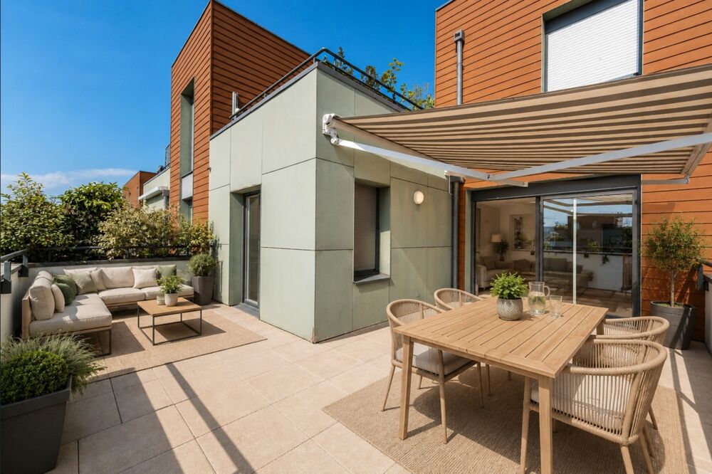 RARE DIJON SUPERBE APPARTEMENT T4 EN DUPLEX AU DERNIER ETAGE AVEC 3 TERRASSES