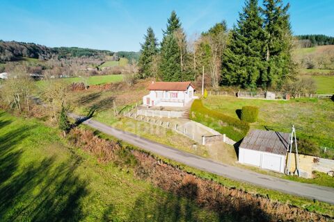   MAISON 70 M2, 2 CHAMBRES, TERRAIN CLOS ET ARBOR� DE 1 425 M2, VUE D�GAG�E, CALME, DOUBLE GARAGE, CAVE, DOUBLE VITRAGE PVC, CHARP Maison - 3 pi�ce(s) - 70 m�