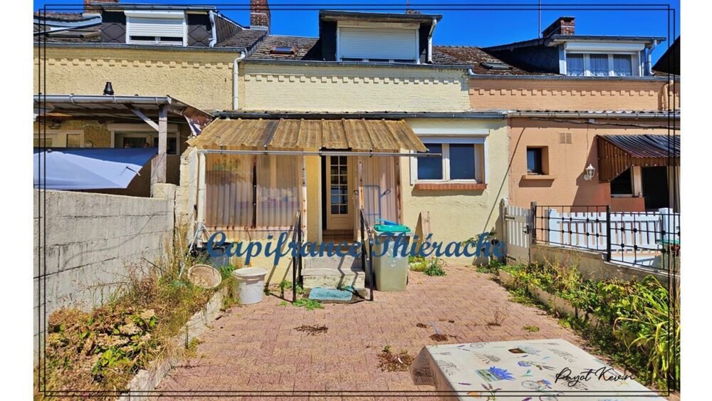 Maison à vendre 3 pièces HIRSON (02)-idéal investisseur