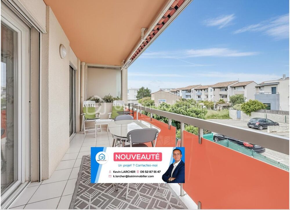 Vente Appartement *** Appartement T2 de 42m2 en dernier étage avec terrasse et parking à PALAVAS *** Palavas les flots