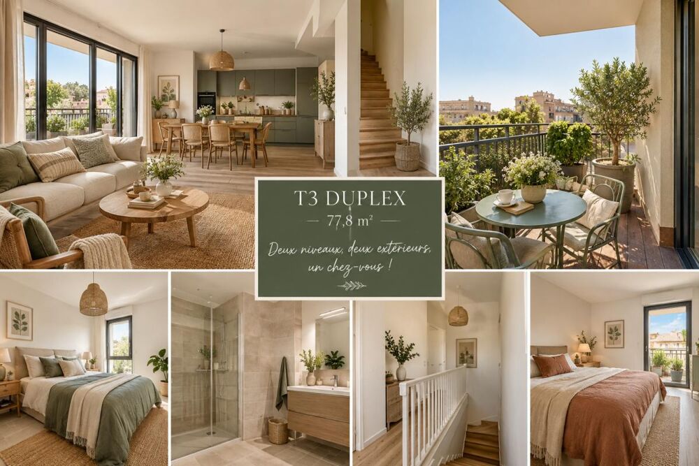 Vente Appartement Un T3 qui se vit comme une maison : 77 m² sur deux niveaux Bordeaux