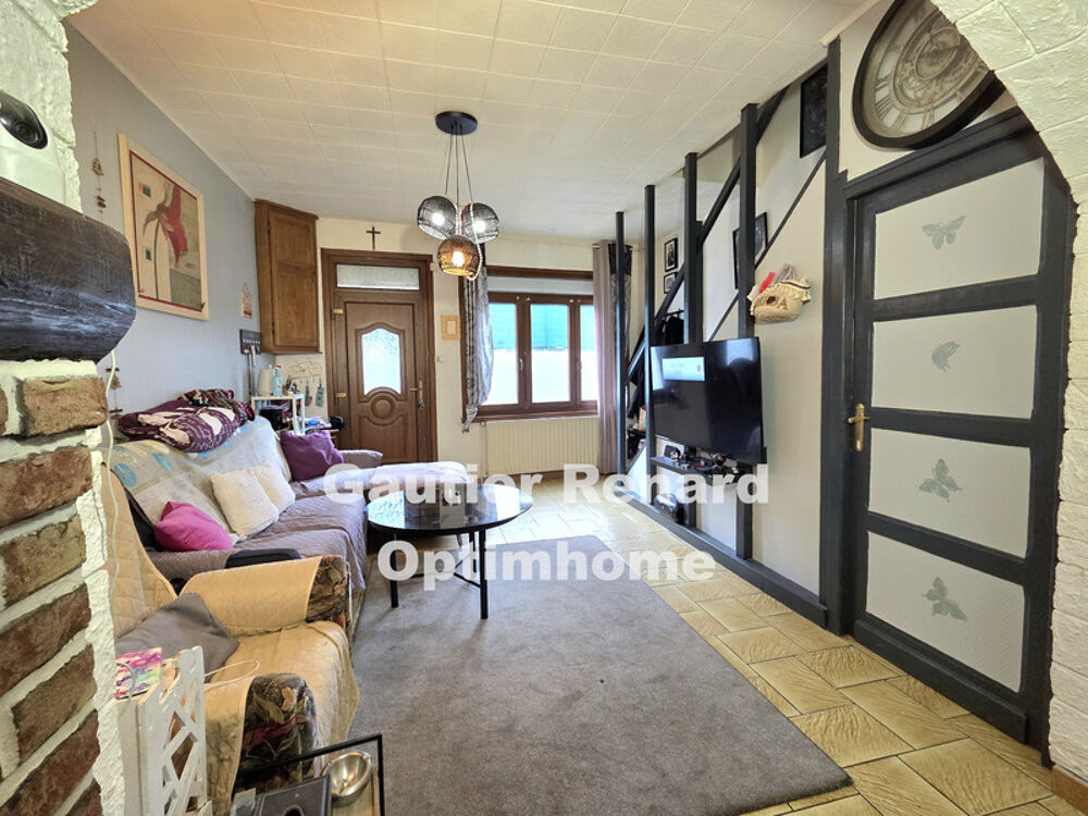 Bruay-sur-lEscaut  Maison 83,3 m²  Jardin  Garage 28 m²  Tram à 3 min