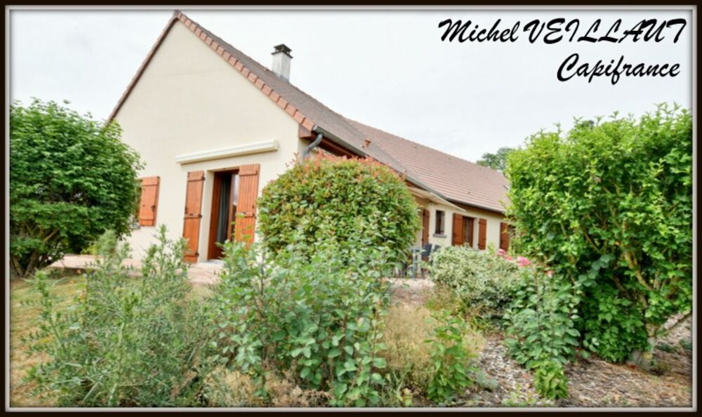 Vente Maison Maison à vendre plain-pied 5 pièces TOULON SUR ALLIER (03), 4 chambres, garage, terrain 1315 m² arboré Toulon sur allier