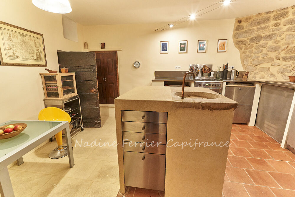 Vente Maison JOUQUES (13) – GRANDE MAISON DE VILLAGE RÉNOVÉE – 215 M² – 4 CHAMBRES – TERRASSE PANORAMIQUE Jouques