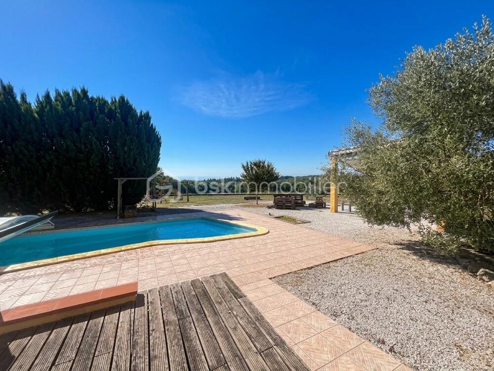 Sainte-Foy-de-Peyrolières  Maison avec piscine et vue Pyrénées