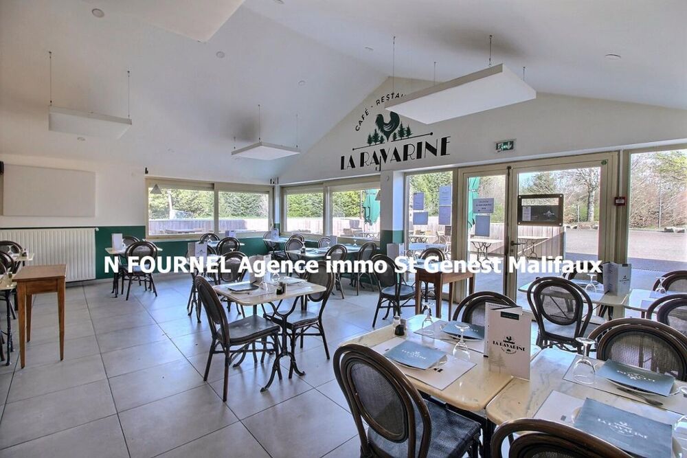 Vente Immeuble EN EXCLUSIVITE SAINT GENEST MALIFAUX À VENDRE : MURS ET FONDS DE COMMERCE RESTAURANT ? AVEC APPARTEMENT PRIVATIF AU DESSUS Saint genest malifaux