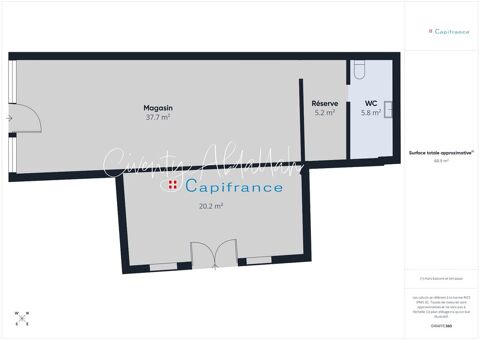   Fonds de commerce– CHAMBÉRY CENTRE-VILLE 73- À VENDRE – BUREAU DE TABAC / COMMERCE DE PROXIMITÉ  – EMPLACEMENT N°1 