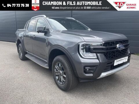 Ford Ranger DOUBLE CABINE 2.0 ECOBLUE 205 CH BVA10 e-4WD WILDTRAK Prix : 2025 occasion La Grand-Croix 42320