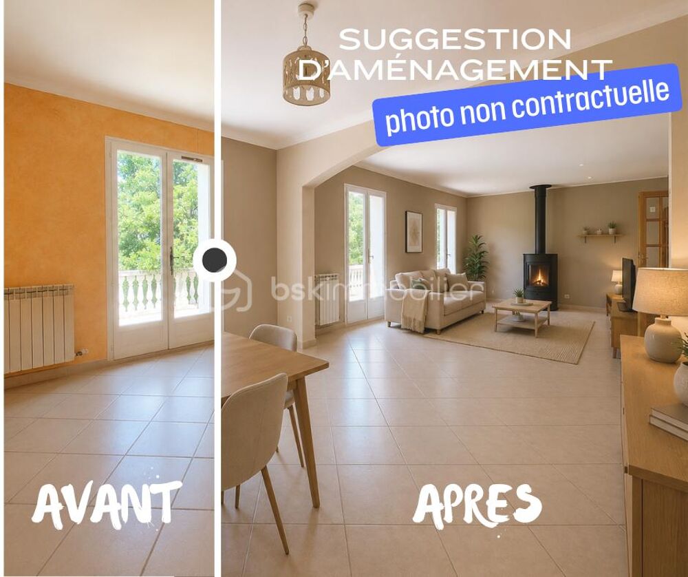 Maison familiale de caractère  165 m²  Terrain de 2 068 m² en restanques  Fort potentiel