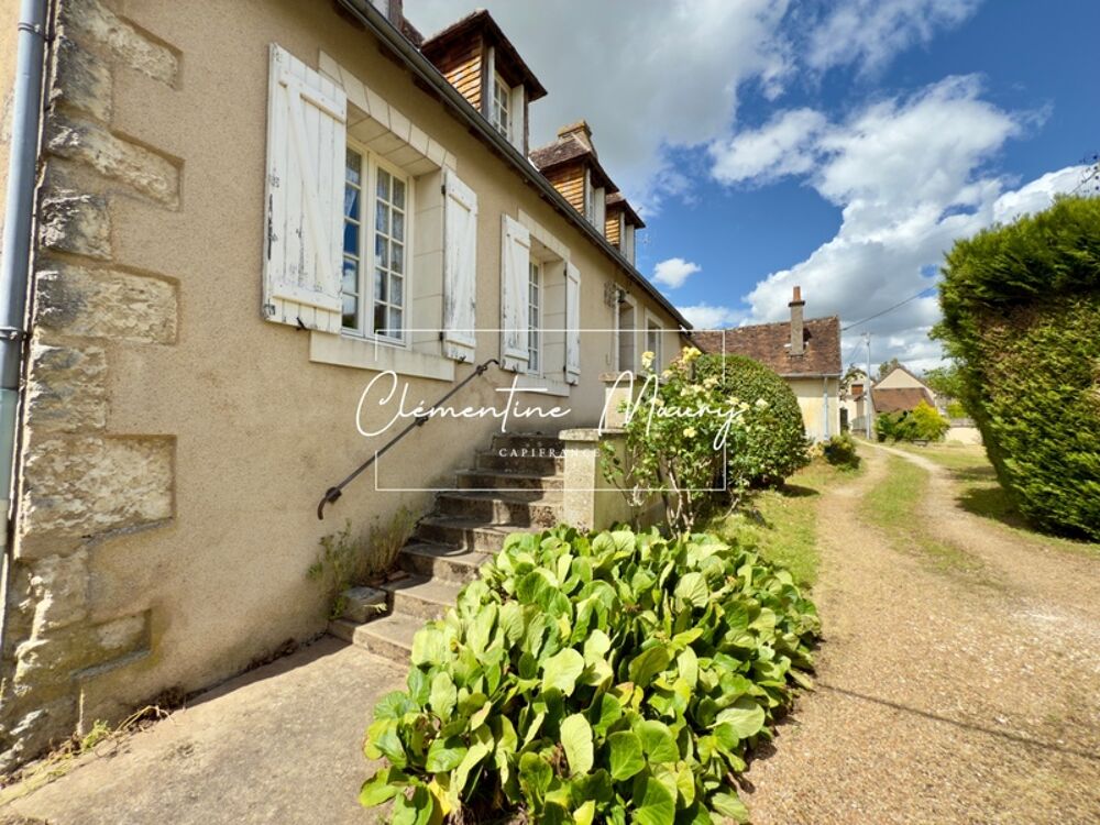 Propriété de caractère a vendre  160 M² habitable  Dépendances  Terrain arboré de 2 200m2 VILLIERS SUR LOIR (41)