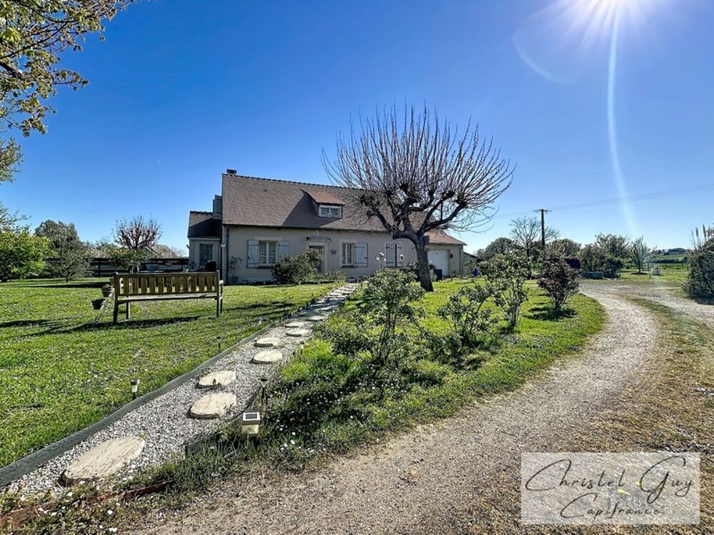 Maison à vendre 5 pièces, 135 m², garage, 3 chambres, 2626 m² de terrain MAYET (72)
