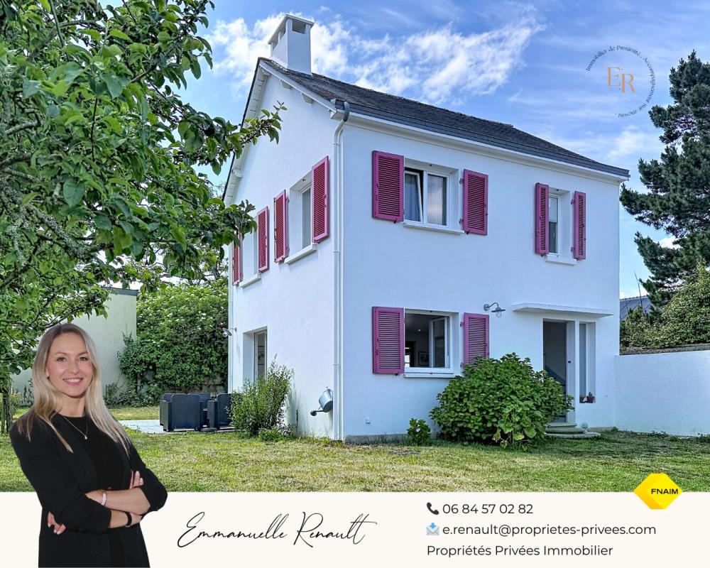 « Pink Lady » · Charmante maison 3 chambres avec jardin et potentiel d'extension, à pied du centre de Sarzeau