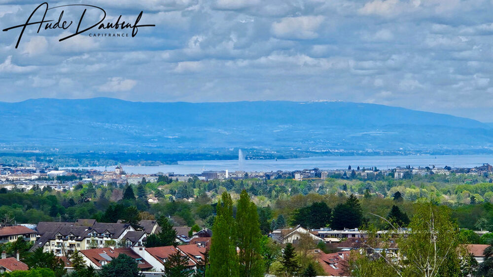À Archamps  T3 avec terrasse et vue sur le Genevois, proche douane - Résidence de standing